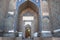 Entrance to the mosque Bibi Khanum