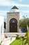 The entrance to the Mosque Cheikh Saleh Kamel situated in an administrative district of Tunis