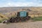 Entrance to national park Susita - ruins of the Greek - Roman city Hippus on the Golan Heights