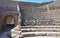 Entrance to Odeion (small theatre) in Pompeii