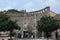 Entrance to Palatine Hill in Rome, Italy