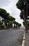 Entrance to Palatine Hill in Rome, Italy