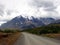 Entrance to parque Torres del Paine, Patagonia, Chile