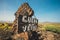 Entrance to picturesque volcanic Cueva de los Verdes cave, Lanzarote