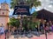 The entrance to the Pirates of the Caribbean ride at Magic Kingdom in Disney World Orlando, Florida