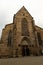 entrance to the preachers church in Erfurt