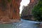 Entrance to Saklikent Gorge in Turkey