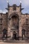 Entrance to Scottish National War Memorial at Castle, Edinburgh, Scotland.