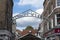 Entrance to the Shambles market in historic York centre, York, Y