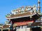 Entrance to a small chinese temple in Thailand