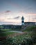 The entrance to Southsea Castle, Portsmouth at sunset