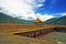 Entrance to a tibetan gompa