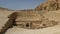 Entrance to TT69, the private tomb of Menna in the area known as the Tombs of the Nobles on the West Bank at Luxor.