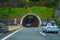 Entrance to the tunel Sveti Rok on Croatian Highway A1 between Zagreb and Zadar