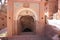 The entrance to underground water reservoir in AAbyaneh Village, Iran.