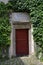 Entrance to a wine vault of the lock Melnik, Czech Republic