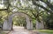 Entrance to Wormsloe Plantation