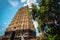 Entrance tower ( Gopuram) of Ekambareswarar Temple, Earth Linga Kanchipuram, Tamil Nadu, South India