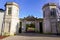 Entrance town hall of Cognac charente france