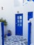 Entrance from a traditional Cycladic house