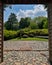 Entrance of a typical japanese garden