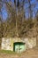 Entrance of a typical wine cellar.