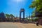 Entrance of Ushaka marine world a leisure aquarium in Durban south Africa