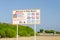 Entrance view of the Baby beach on Aruba