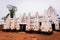 Entrance View to the Larabanga Mosque, oldest mosque in Ghana