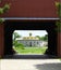 Entrance of visitor center barn at Hancock Shaker Center