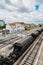 Entroncamento railroad junction in the Santarem district of Portugal. Entroncamento literally means junction in