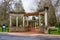 Entry arch, botanical gardens