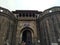 Entry gate of an haunted Indian fort- Shaniwar Wada. Lost empires of dark ages in the history.