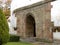 Entry in the medieval fortified church of Harman (Honigsberg).