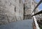 Entry to Caernarfon castle in Wales.