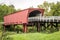 The Entry to the Historic Roseman Covered Bridge, Winterset, Madison County, Iowa, USA