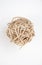 Entwined ball of natural twigs isolated