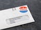 Envelope addressed to state election committe for voting by mail