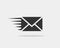 Envelope icons letter. Envelop icon vector template. Mail symbol element. Mailing label for web or print design