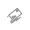 Envelope mail line icon