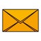 envelope mail send isolated icon