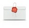 Envelope with red wax seal