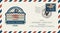 Envelope with White House and american flag