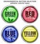 Environmental Button Selection Vector