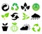 Environmental conservation symbols