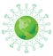 Environmental green earth