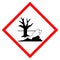 Environmental Hazard Symbol Sign, Vector Illustration, Isolate On White Background, Label .EPS10