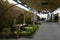 Environmental house garden exhibits in London Bridge train station