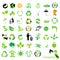 environmental recycling icons