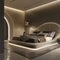 Envision a bedroom that epitomizes modern luxury